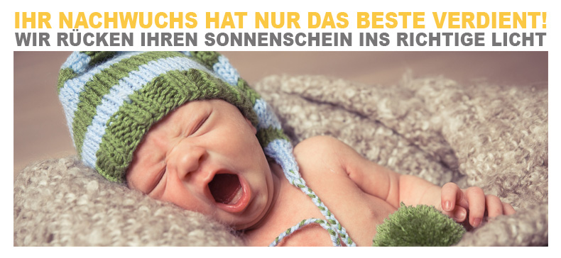 Babyfotos und Familienfotos bei Frank Kind Photography